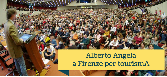 Alberto Angela a Firenze per tourismA