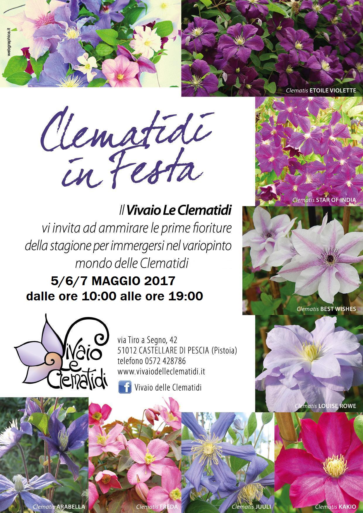 Clematidi in festa 2017