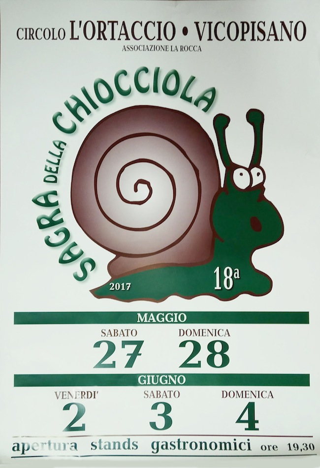 sagra Chiocciola vicopisano_locandina