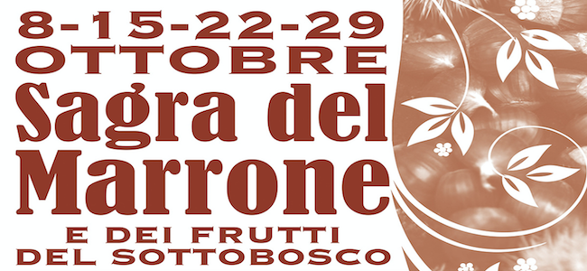 Sagra del marrone palazzuolo sul senio