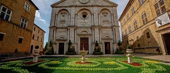 pienza e i fiori