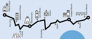 la camminata dei sette ponti reggello