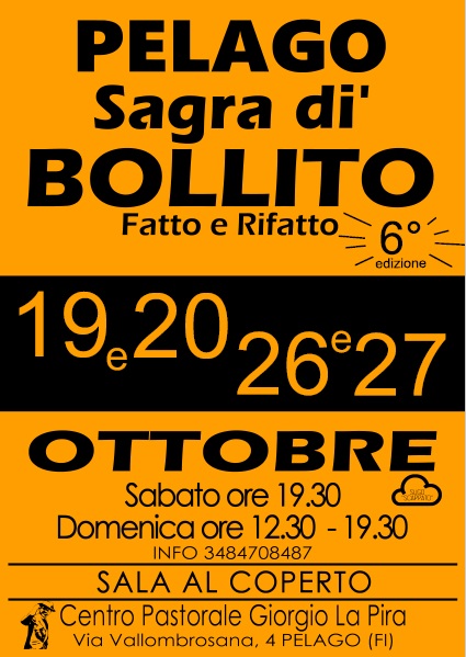 manifesto sagra bollito pelago
