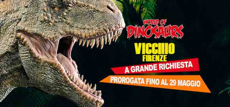 World of Dinosaurs – zona Campeggio Piscine, Vicchio (Firenze)