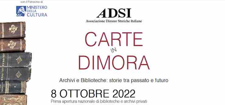 ADSI Carte in dimora. Archivi e Biblioteche: storie tra passato e futuro – Toscana