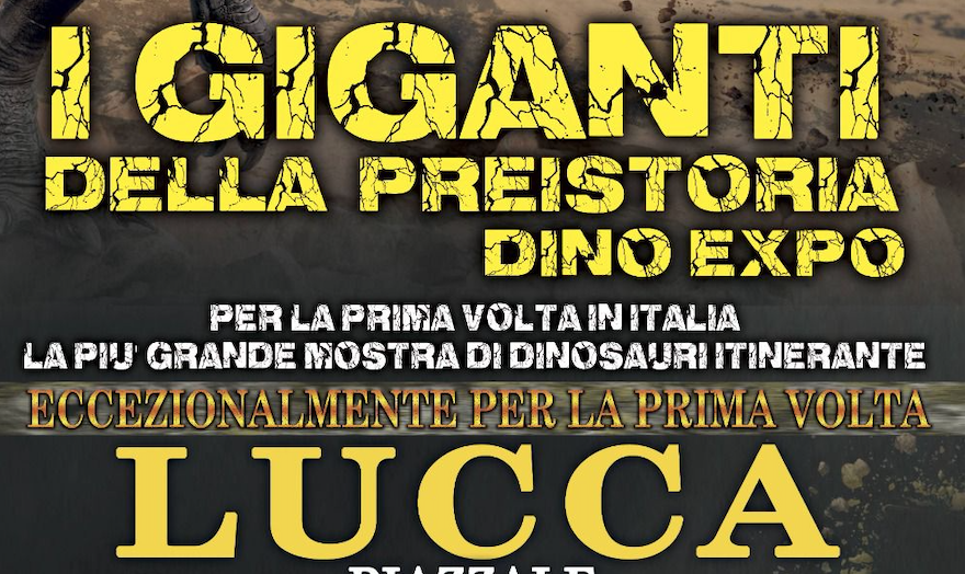 I giganti della preistoria Dino Expo, Lucca