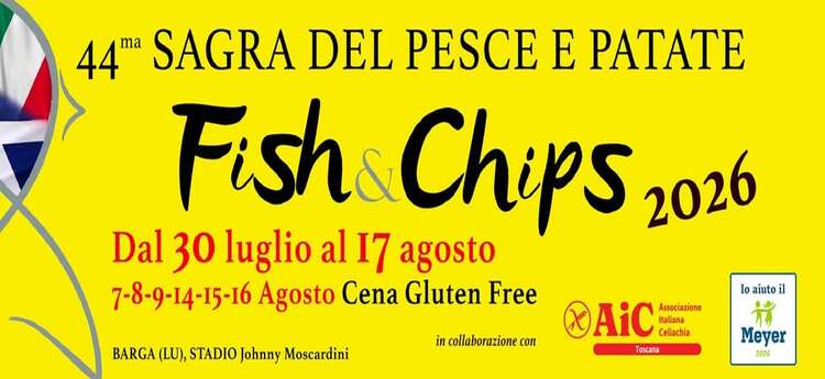 Sagra del Pesce e Patate, Barga